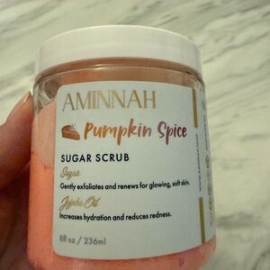Aminnah Pumpkin Spice Sugar Scrub